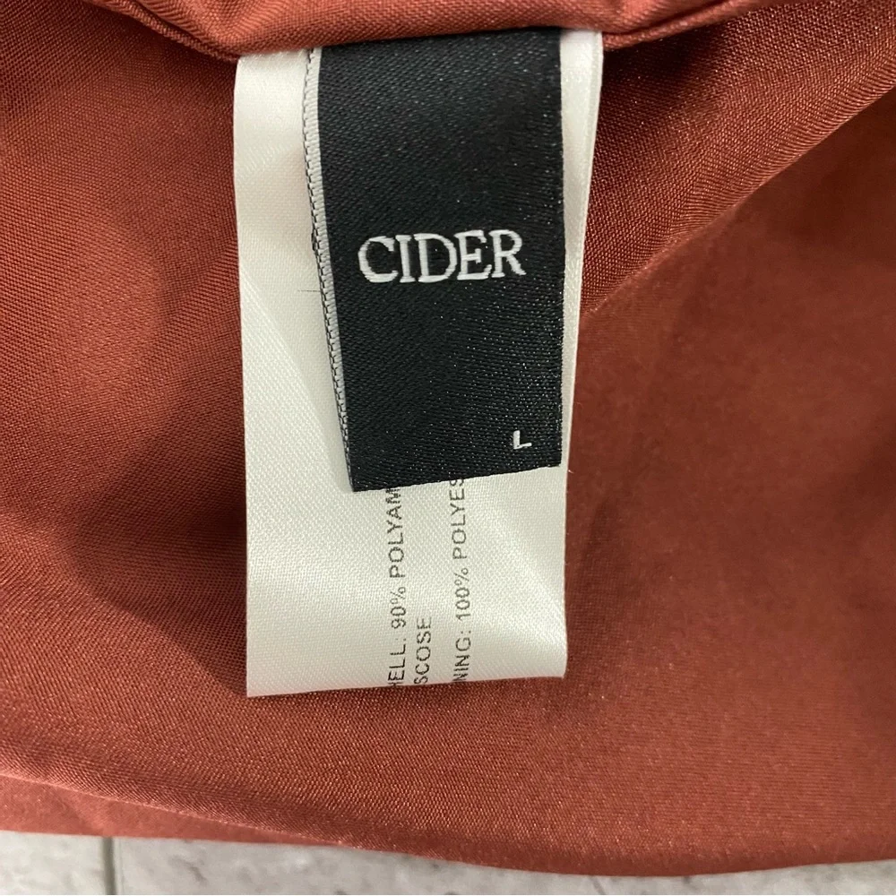 Cider Low‎ Rise Layered Skort Women’s Large Skater Shirt Velvet Dark Burgundy